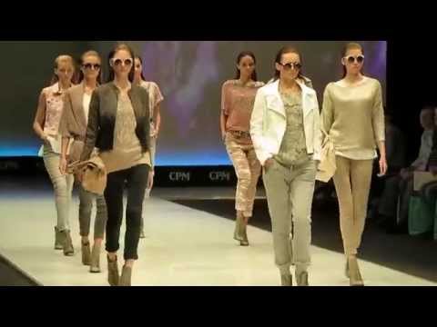 Fashion Show Catwalk at CPM Fair, Moscow, Russia. September 2014