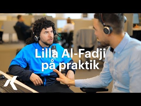 Hela säsongen – Lilla Al-Fadjis har praktik på säljbyrån Key Solutions