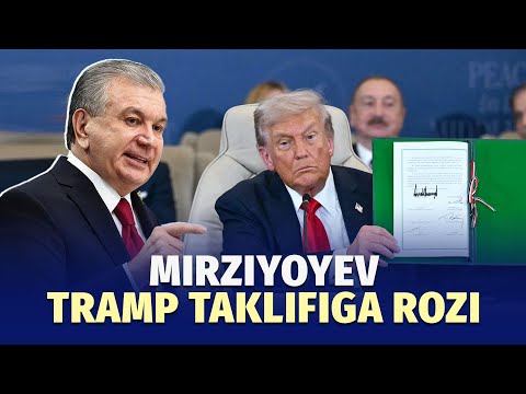 Mirziyoyev Trampning taklifiga rozi bo‘ldi
