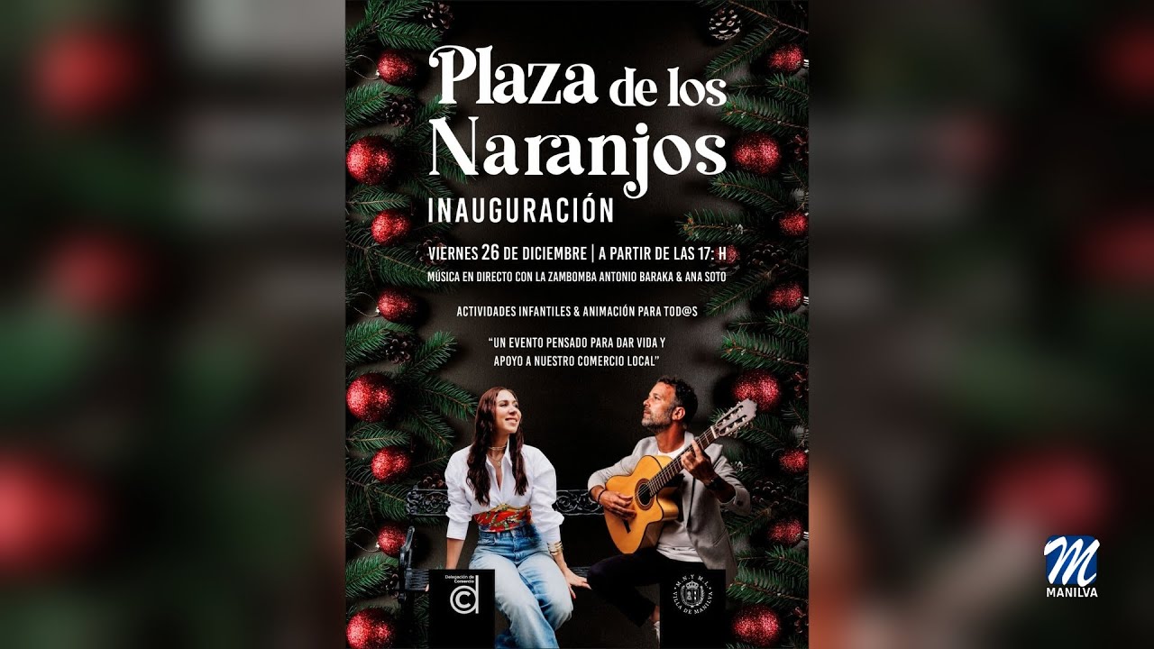 El viernes se inaugura la Plaza de Los Naranjos