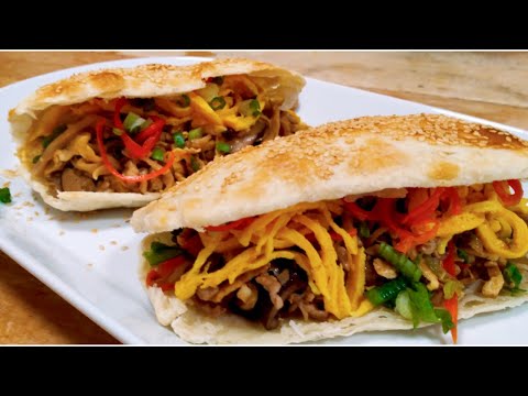 Homemade Shaobing/Taiwanese sesame flatbread