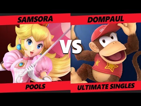 Smash at the Paramount SSBU - EU | Samsora (Peach) Vs. DomPaul (Diddy Kong) Smash Ultimate Pools