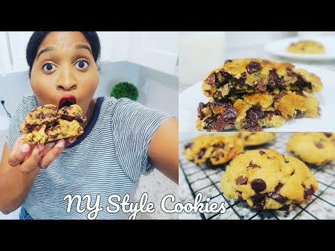 Levain NYC Style Chocolate Chip Cookies (Vegan) Ep.1