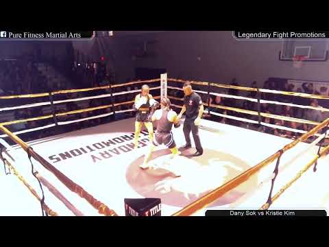 Dany Sok vs Kristie Kim Muay Thai