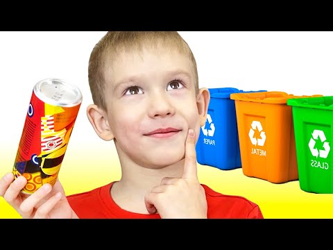 Clean Up Trash Song | Tim and Essy Sing-Along to Nursery Rhymes & Kids Songs
