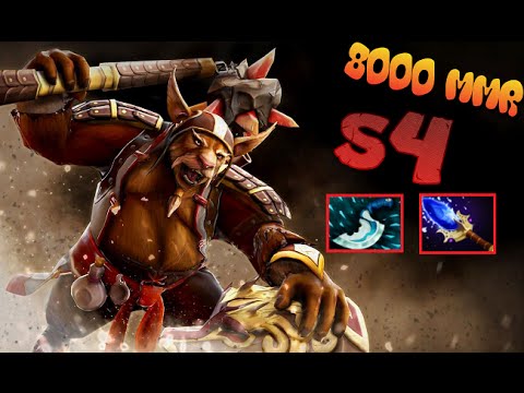 s4 - Playing Brewmaster   Midas + Dagger + Aghanim ( 8000 mmr )