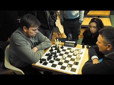 gm Novik Maxim - Gavrilov Oleg chess blitz game 4