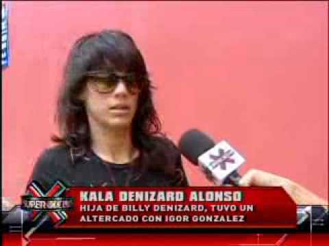 SuperXclusivo 8/10/12 - Hija de Billy Denizard tuvo un altercado con Igor González