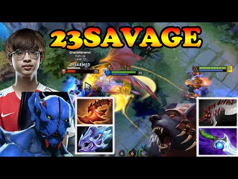 HARD GAME FOR THIS URSA BUT HE GOT CARRIED BY 23SAVAGE NIGHT STALKER ULTRA FAST ATTACK | DOTA2ORBS