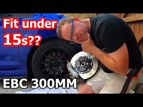 Will the EBC 300mm BBK fit under 15 inch wheels?Fiesta st