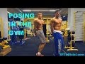 Posing in the gym: SF7 and Lukas Janousek
