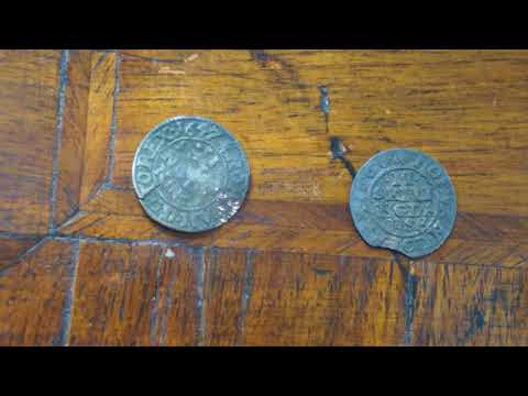 Antique Furniture English Copper Coins.