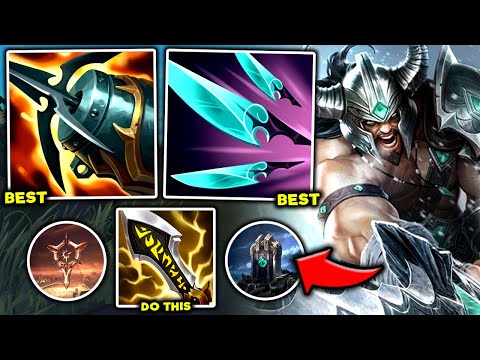 TRYNDAMERE TOP 100% SHREDS NEW META CHAMPS! - S12 TRYNDAMERE GAMEPLAY (Season 12 Tryndamere Guide)