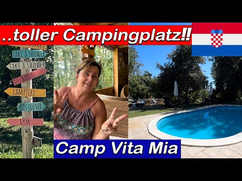 Camping Vita Mia im ❤️von Istrien - Ruhe, Stille - ein Träumchen! 😍 Wasserfall Pazin + Mittelalter