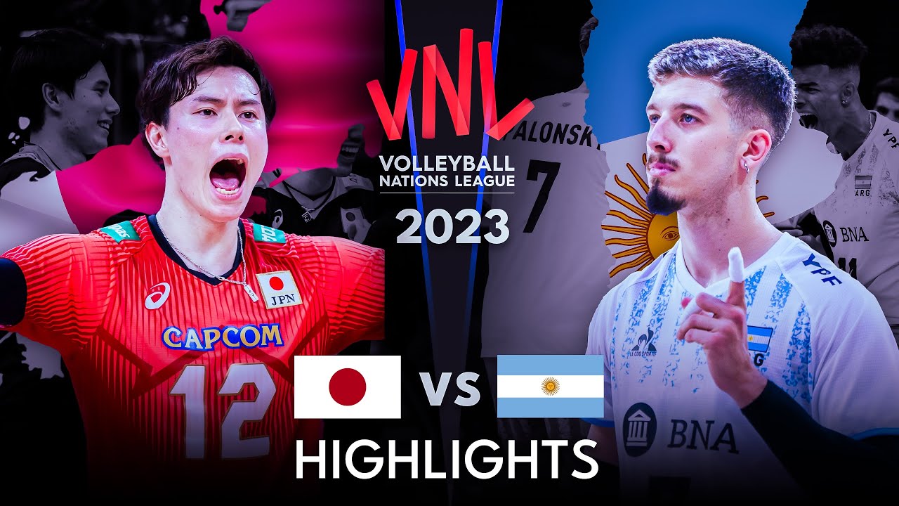 LEGENDARY MATCH | JAPAN vs ARGENTINA | Men's VNL 2023