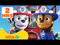 Marshall And Chase Team Up For Fire Water Snow Rescues PAW Patrol 2 Hours Nick Jr