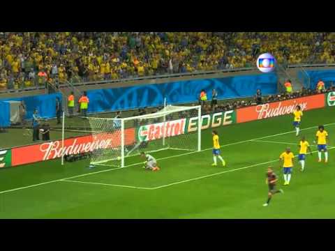 Gols da  Maior humilhação da história  Brasil 1 x 7 Alemanha