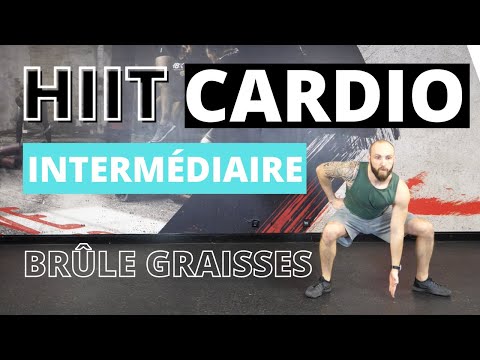 HIIT CARDIO INTERMÉDIAIRE - SANS MATERIEL - BRÛLE GRAISSES - ARTHUR HILL