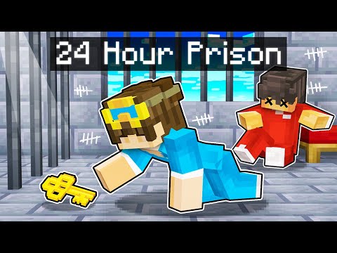 Nico - Escaping from a 24 HOUR PRISON in Minecraft!