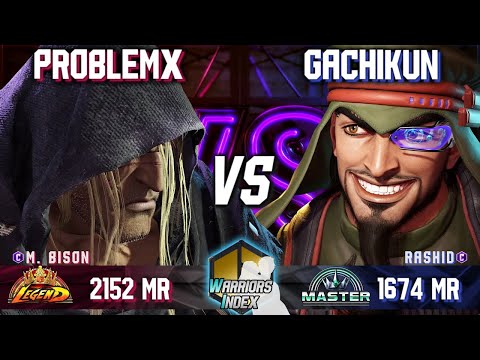 SF6 🥊 ProblemX (M.BISON) vs Gachikun (RASHID)  🥊 StreetFighter6