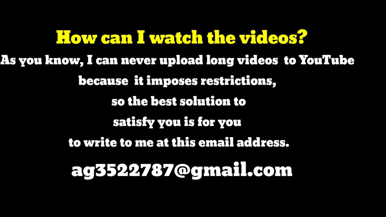 IMPORTANT CHANNEL NOTICE