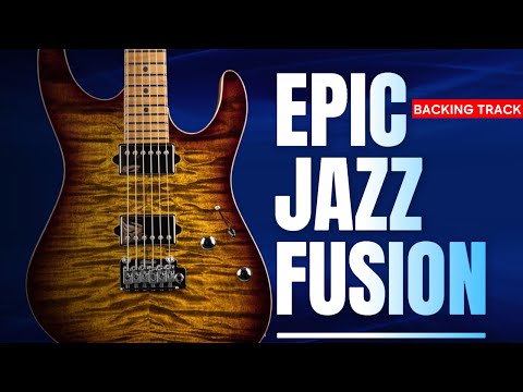 Modern Jazz Fusion Guitar Backing Track in Bm