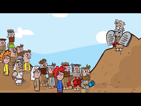 5: Mozes krijgt de Tien geboden