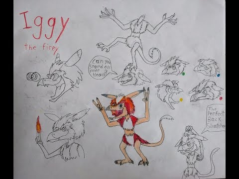 Monster rebel #10: Iggy The Firey