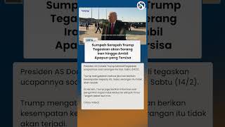 TRUMP BERSUMPAH! Tegaskan Serang Iran hingga Ambil Apapun yang Tersisa