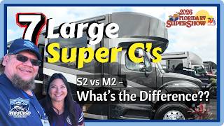 Large Super C RV Walkthroughs | Freightliner M2 vs S2RV Explained
