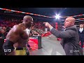 Seth Rollins Vs Bobby Lashley Full Match WWE RAW December 12 2022