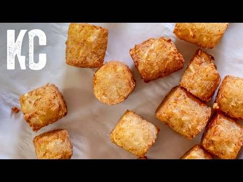 HOW TO MAKE TATER TOTS AT HOME
