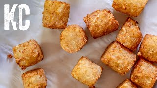 HOW TO MAKE TATER TOTS AT HOME