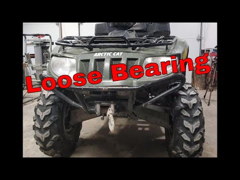 Arctic cat 550 H1 EFI Wheel Bearing Replacement