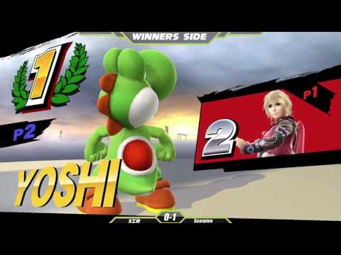 Qortuba 20th Jan - SSB4 - 3zr (Shulk, Link) VS Scorpion (Yoshi) - Winners Side