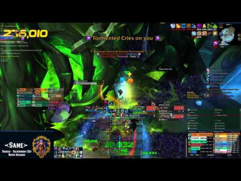 Mythic The Desolate Host - Resto Shaman POV