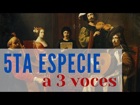 Contrapunto: Quinta Especie a Tres Voces