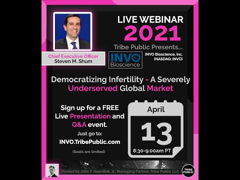 “Democratizing Infertility – A Severely Underserved Global Market” – INVO Bioscience (NASDAQ: INVO) CEO Interview 4-13-2021