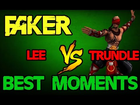 SKT T1 Faker as Lee Sin vs Trundle | BEST MOMENTS
