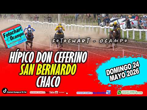 HÍPICO EL DON CEFERINO- SAN BERNARTO - CHACO- Resumen de la Reunión del 24/05/2026