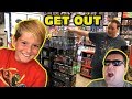 Kid Temper Tantrum Gets Banned From Gamestop By Angry Store Manager Original