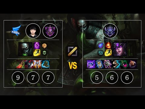 AF Fly Urgot vs Syndra Mid - KR Master Patch 10.10
