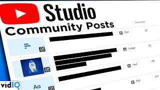 How to Use The YouTube Community Tab in the YT Studio [NEW!]