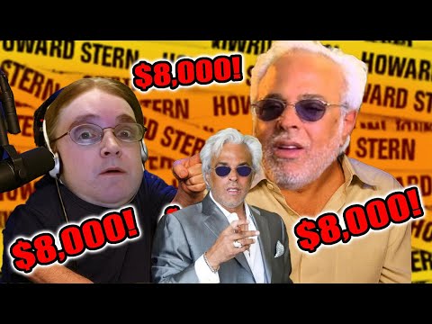 Eric the Actor Thinks Johnny Fratto Owes Him $8,000 | Howard Stern Show (2008)