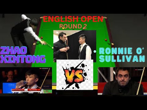 Ronnie O’Sullivan vs Zhao Xintong 2016 english open best match
