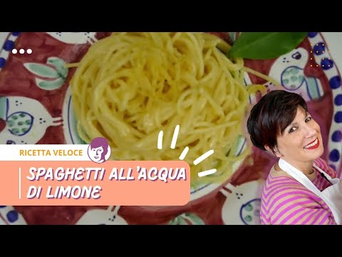 Spaghetti all'acqua di limone di Peppe Guida - Il Mondo di Antonietta Polcaro
