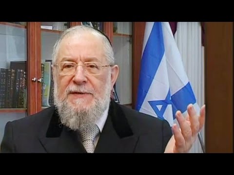 Rosh Hashanah Message from Rabbi Israel Meir Lau