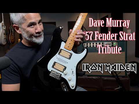 Fender Dave Murray Tribute '57 Stratocaster - Black - Free Pro Setup image 26