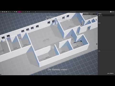 MINDflow: Raumerstellung und Ausstattung