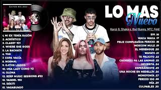 Lo Mas Nuevo 2024 - Karol G, Shakira, Bad Bunny, Manuel Turizo, Feid - Reggaeton Mix 2024